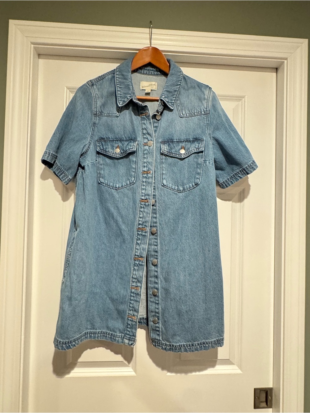 Universal Thread women’s Light Blue Denim Shirt Dress